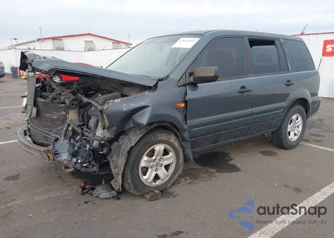 2006 Honda Pilot Lx from USA, damaged, VIN 5FNYF28136B016679